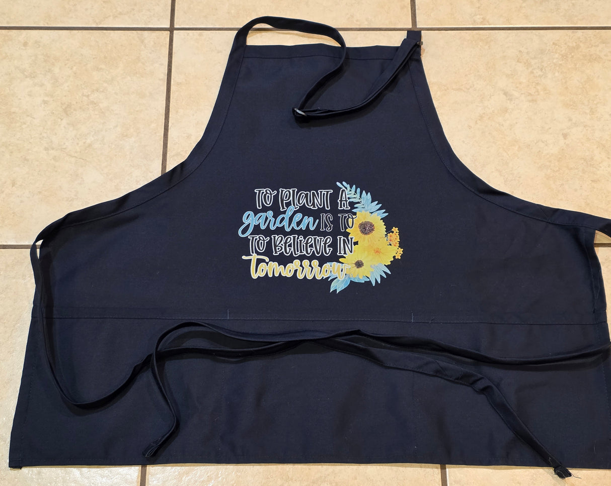 "To Plant a Garden" Apron