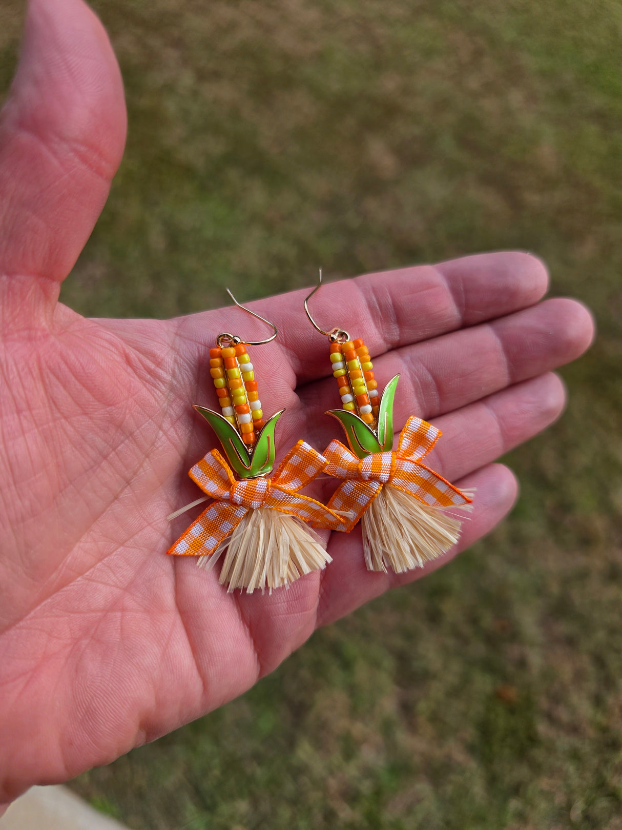 Festive Corn Earrings