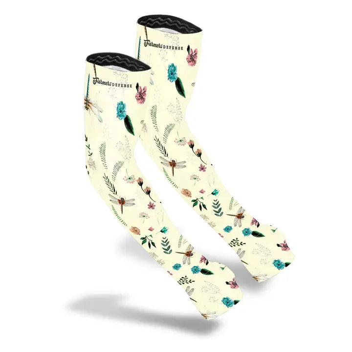 Protection Sleeves - Dragonfly Meadow - Cream