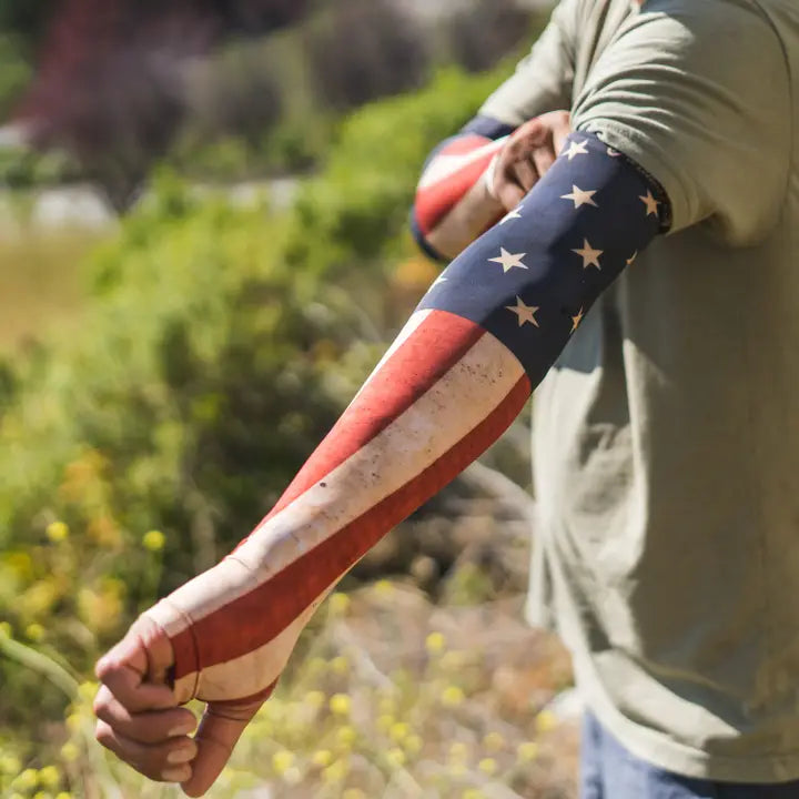 Protection Sleeves - Rustic Flag