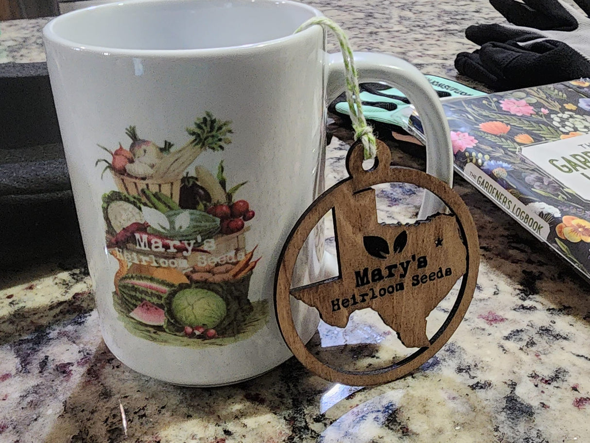 Mary's Heirloom Seeds Coffee Mug
