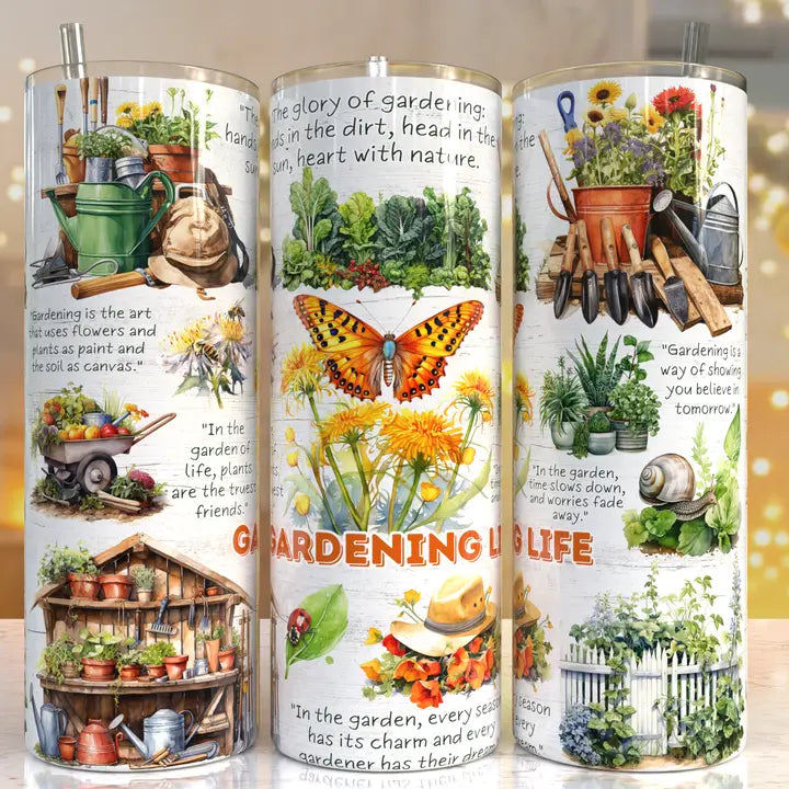 Gardening Life 20oz Tumbler