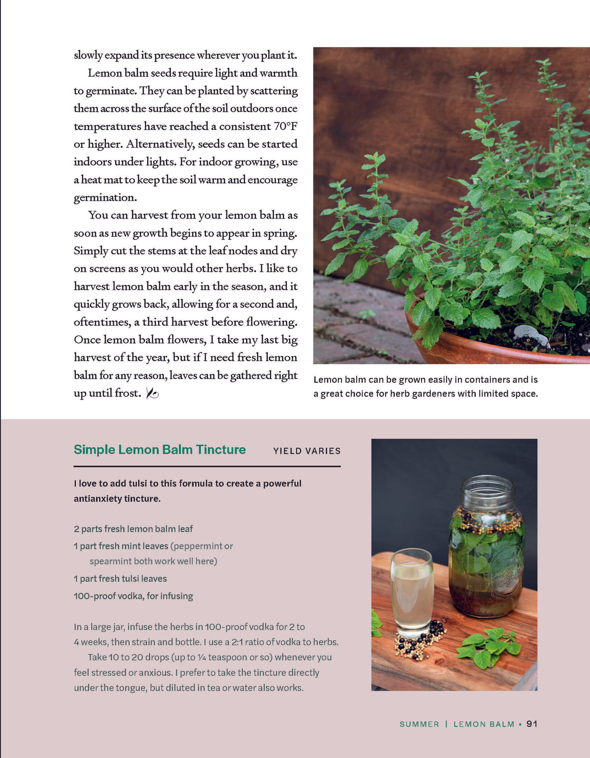 Herbs in Every Season book