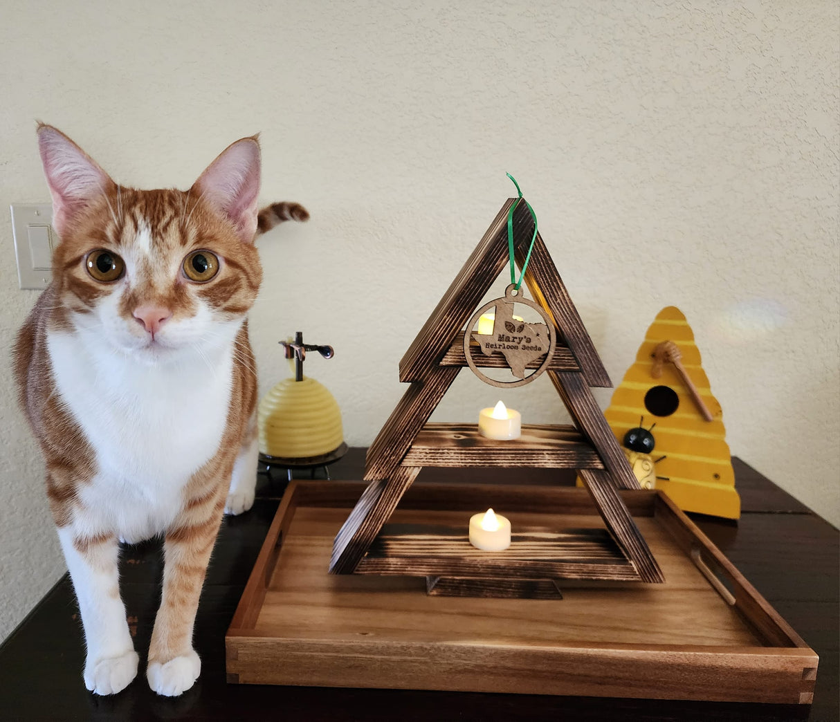 Mary's Heirloom Seeds Wooden Ornament