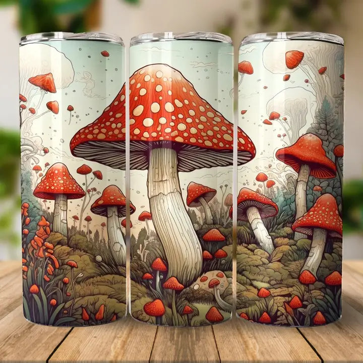 Forest Mushrooms 20oz Tumbler