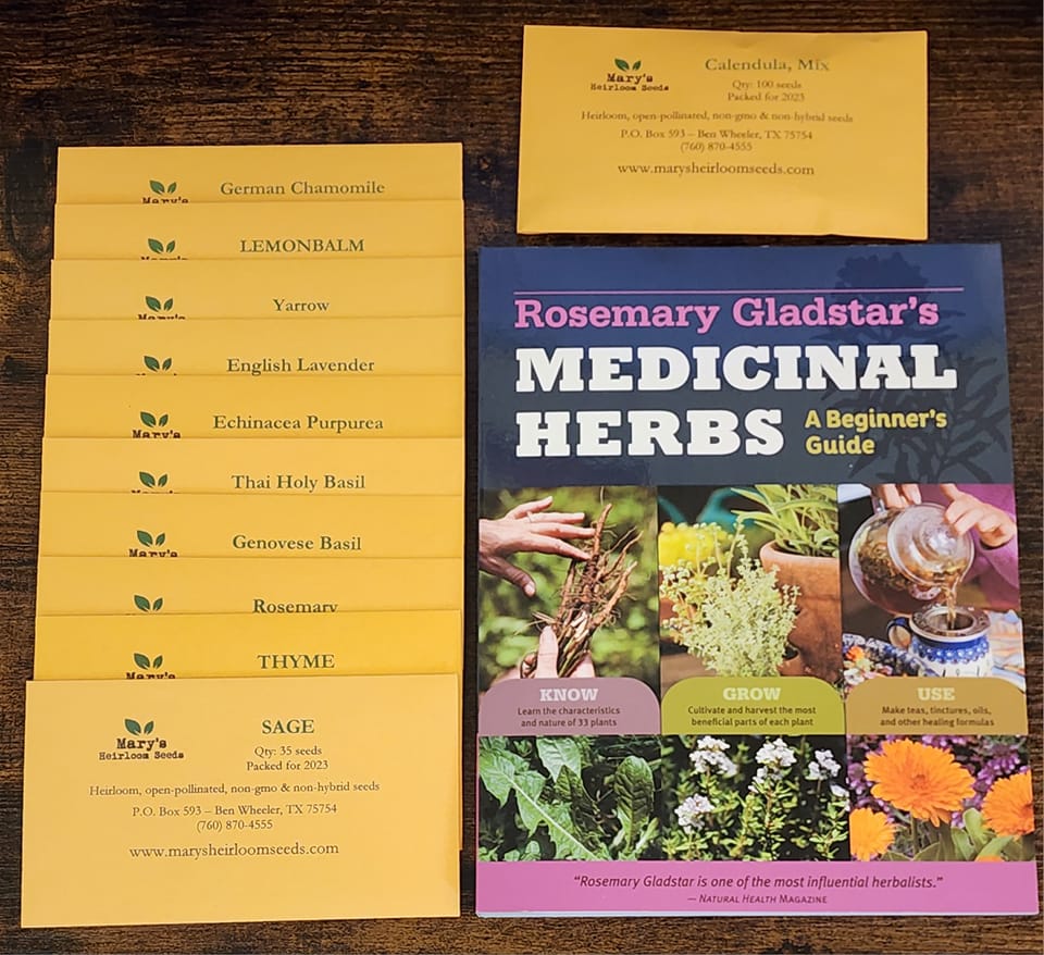 JUNE 2023 HERB SEEDS GIVEAWAY