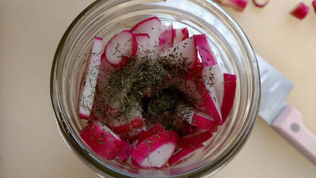 Easy Refrigerator Pickled Radish