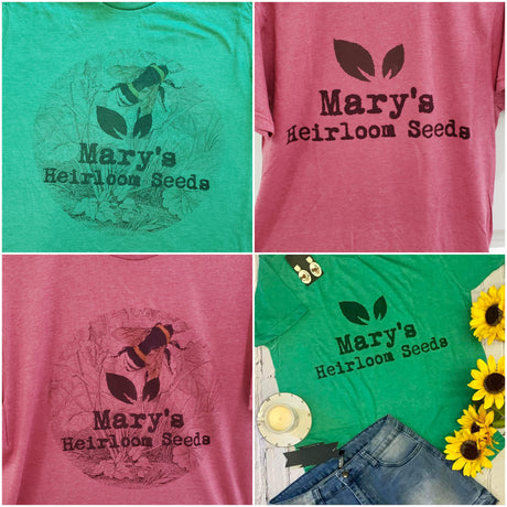 MARY'S HEIRLOOM SEEDS T-SHIRTS