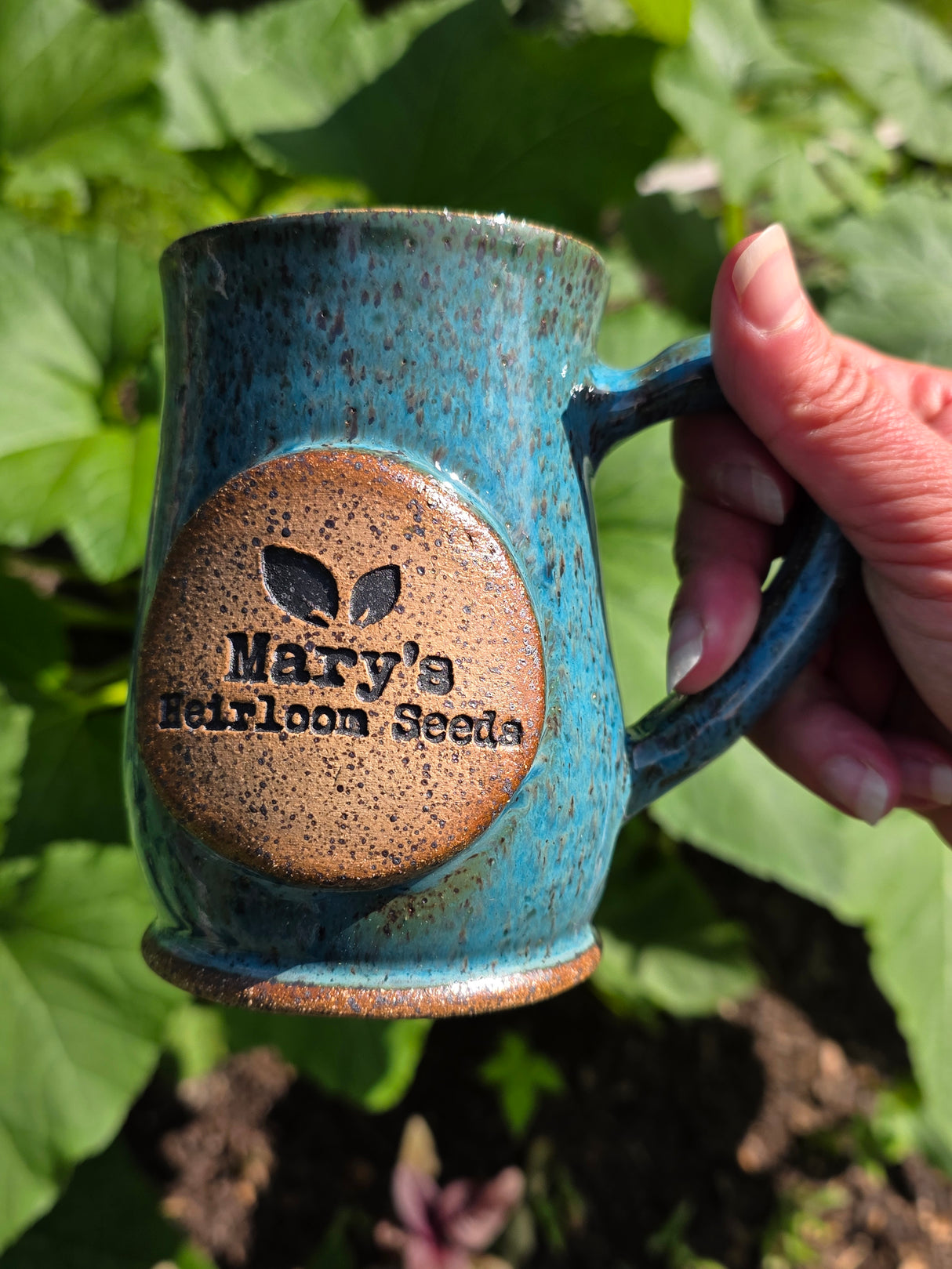 Mary's Heirloom Seeds Handmade, Ceramic Mugs