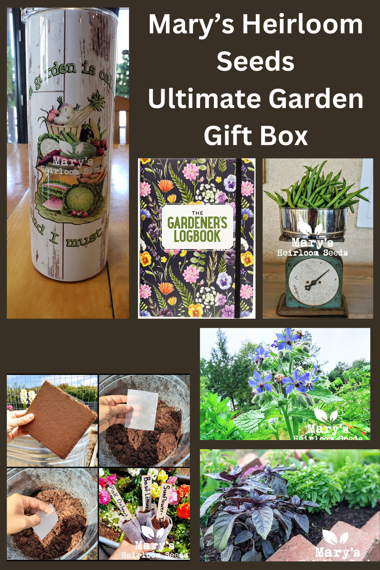 Mary's Heirloom Seeds Ultimate Gift Box