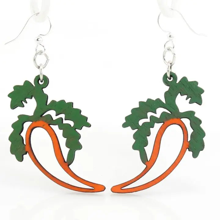 Carrot Earrings