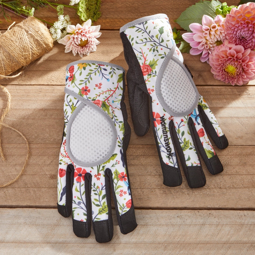 High Performance Garden & Work Gloves "Garden of Paradise"