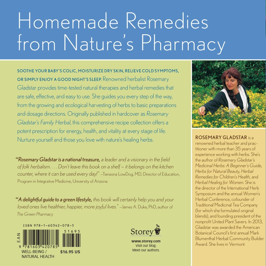 Rosemary Gladstar's Herbal Recipes For Vibrant Health book