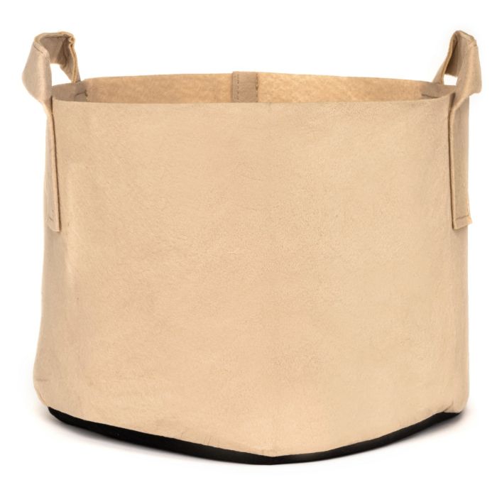 25-Gallon Short Aeration Grow Bag w/Handles (TAN 16.5H x 21D)