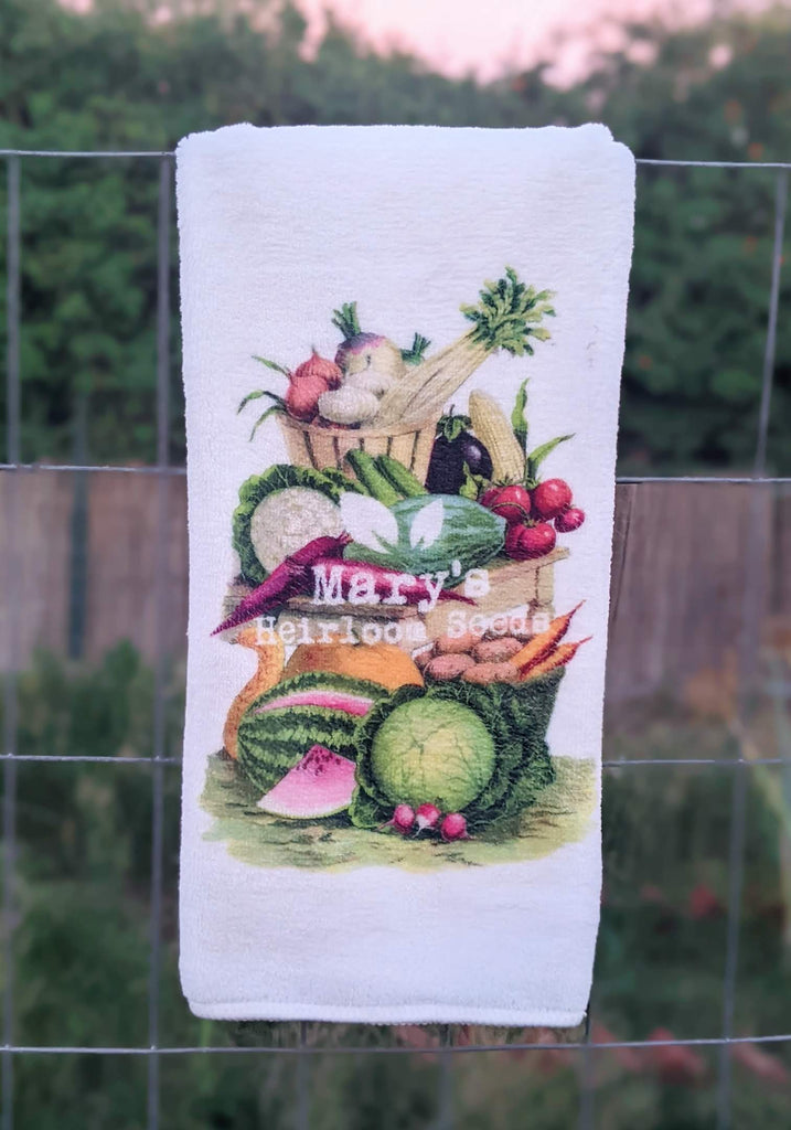 Mary's Heirloom Seeds Towel