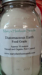 Food Grade Diatomaceous Earth in a Glass Jar