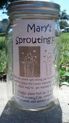 Mary's Sprouting Kit and Sampler